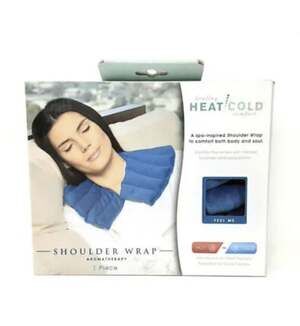 Healing Heat & Cold Aromatherapy Shoulder Wrap Lavender & Peppermint Scent